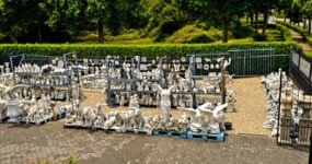Overzicht tuinbeelden en fonteinen