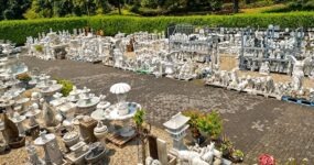 Overzicht tuinbeelden en fonteinen