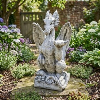 Tuinbeeld Draak 79x45cm
