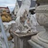 Groot steigerend paard + grote sokkel