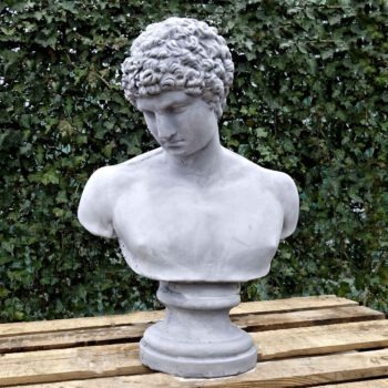 Borstbeeld Hermes 70cm tuinbeeld