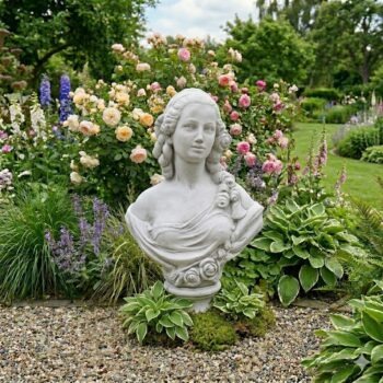Borstbeeld vrouw 54cm