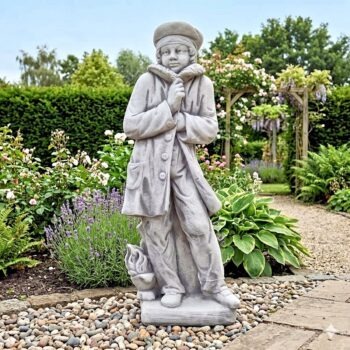 De Winterwachter tuinbeeld