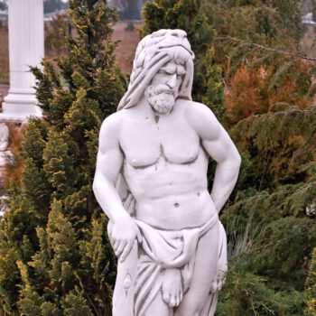 Hercules mannenbeeld tuinbeeld