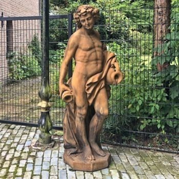 Bacchus mannenbeeld 1 beeld beton tuin