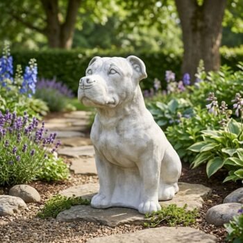 American Stafford dierenbeeld hond