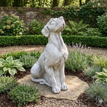 Duitse Dog 105cm betonnen tuinbeeld
