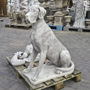 Duitse Dog 102cm tuinbeeld hond