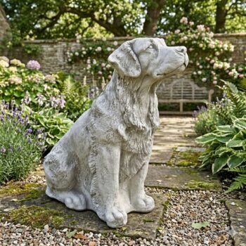 Golden Retriever betonnen tuinbeeld