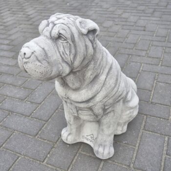 Shar-Pei tuinbeeld hond