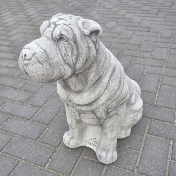 Shar-Pei Betonnen tuinbeeld