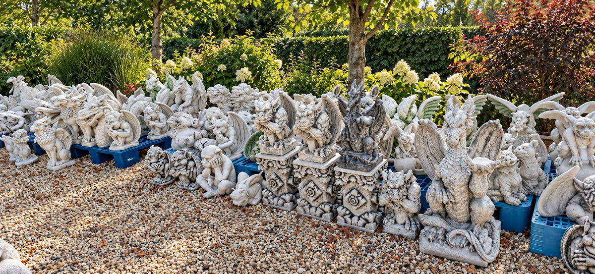 Tuindecoratie, Fonteinen en tuinbeelden Jose