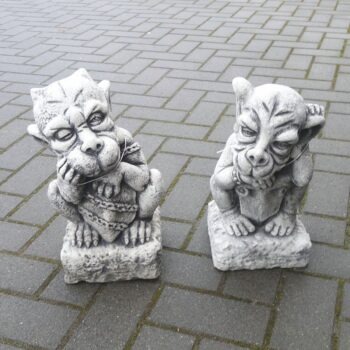 Gargoyle wachter schild