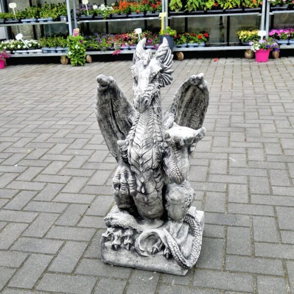 Tuinbeeld Draak 79x45cm