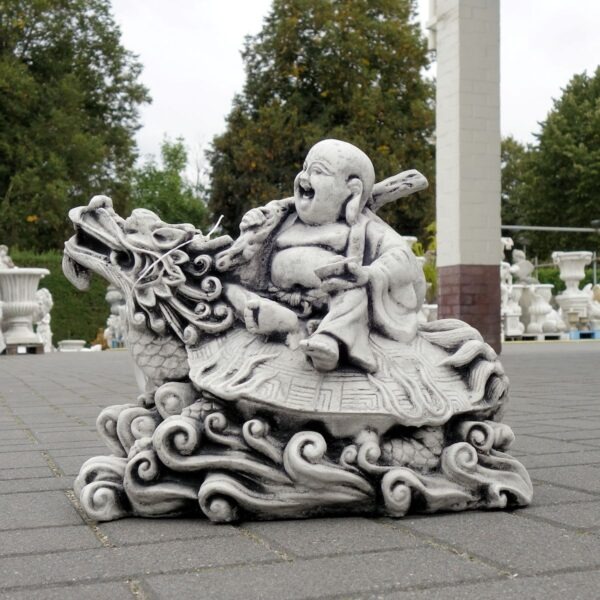 Boeddha op draak