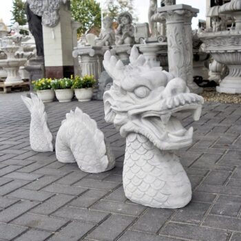 Tuinbeeld Draak groot 60x160cm