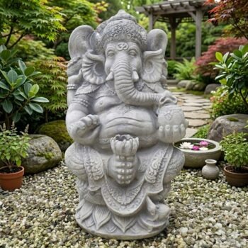 Ganesha betonnen tuinbeeld