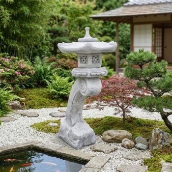 Rankei 123cm betonnen lantaarn