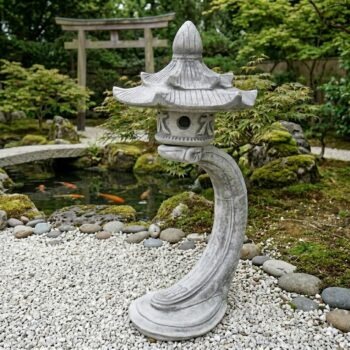 Rankei 90 cm betonnen lantaarn