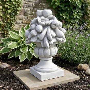 Fruitcoupe 60cm betonnen tuinbeeld