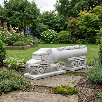 Vrachtwagen Tankwagen tuinbeeld