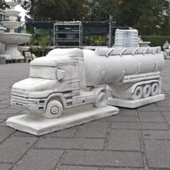 Vrachtwagen Tankwagen tuinbeeld