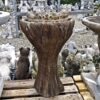 Bubbelfontein ring met vogels