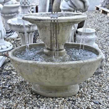 Ovale fontein betonnen fontein