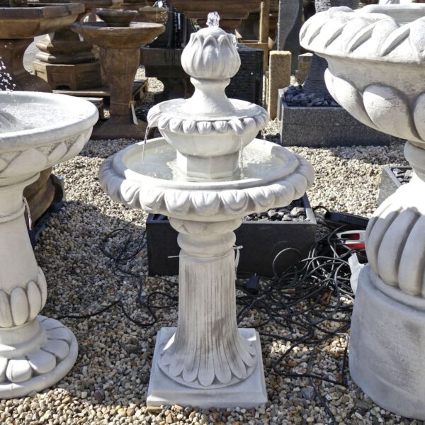 2 Schalen fontein artisjok