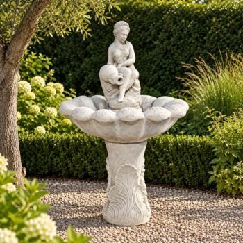 Fontein Venus – klassieke betonnen tuinfontein
